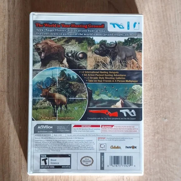 Wii Cabelas Big Game Hunter 2010 Game - Picture 2 of 4